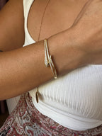 Gold taşlı bileklik