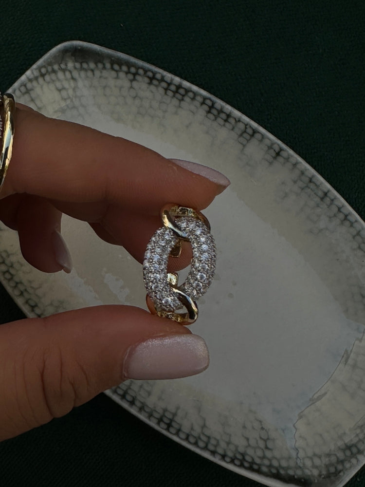 Taşlı yüzük gold