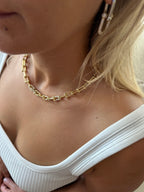 Tiffany gold kolye